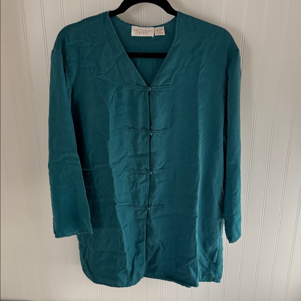 Vintage 100% Silk Victoria’s Secret Blouse Tunic